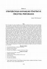 Research paper thumbnail of BÖLÜM 6- STRATEJİK İNSAN KAYNAKLARI YÖNETİMİ VE  ÖRGÜTSEL PERFORMANS