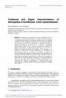 Research paper thumbnail of Traditional and Digital Representations of Atmosphere in Architecture. A first systematisation