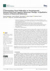 Research paper thumbnail of Understanding Client Difficulties in Transdiagnostic Internet-Delivered Cognitive Behaviour Therapy: A Qualitative Analysis of Homework Reflections