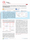 Research paper thumbnail of Structure-Elucidating Total Synthesis of the (Polyenoyl)tetramic Acid Militarinone C