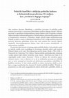 Research paper thumbnail of Politički konflikti i obilježja političke kulture u dalmatinskim gradovima 14. stoljeća kao „struktura dugoga trajanja“ [Political conflicts and features of the political culture in the Dalmatian towns of the 14th century as a structure of longue durée]