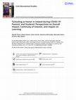 Research paper thumbnail of ‘Schooling at Home’ in Ireland during COVID-19’: Parents’ and Students’ Perspectives on Overall Impact, Continuity of Interest, and Impact on Learning