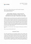 Research paper thumbnail of Monitoring Disease: Cause-of-Death-Registration in Prussia During the Late Nineteenth and Early Twentieth Centuries