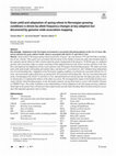 Research paper thumbnail of Grain yield and adaptation of spring wheat to Norwegian growing conditions is driven by allele frequency changes at key adaptive loci discovered by genome-wide association mapping