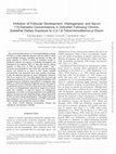 Research paper thumbnail of Inhibition of Follicular Development, Vitellogenesis, and Serum 17β-Estradiol Concentrations in Zebrafish Following Chronic, Sublethal Dietary Exposure to 2,3,7,8-Tetrachlorodibenzo-p-Dioxin