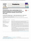 Research paper thumbnail of Caracterización clínico-epidemiológica de los pacientes pediátricos con leucemias agudas en la Clínica Universitaria Colombia. Serie de casos 2011-2014