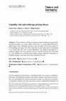 Research paper thumbnail of Liquidity risk and arbitrage pricing theory