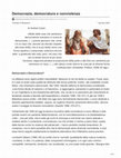 Research paper thumbnail of Cozzo-Democrazia Democratura e nonviolenza (DIALOGHI MEDITERRANEI)