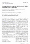 Research paper thumbnail of A scientific note on genetic profile of the mite Varroa destructor infesting apiaries in Rio Grande do Sul state, Brazil