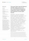 Research paper thumbnail of The Acute Optic Neuritis Network (ACON): Study protocol of a non-interventional prospective multicenter study on diagnosis and treatment of acute optic neuritis