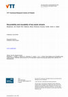 Research paper thumbnail of Recyclability and reusability of key waste streams: PARADE. Best practices for Pre-demolition Audits ensuring high quality RAw materials