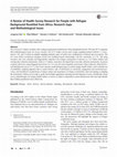 Research paper thumbnail of A Review of Health Survey Research for People with Refugee Background Resettled from Africa: Research Gaps and Methodological Issues