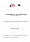 Research paper thumbnail of The unilateral accidenct model under a constrained Cournot-Nash duopoly