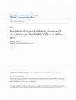 Research paper thumbnail of Integration of Mouse and Human Genome-Wide Association Data Identifies KCNIP4 as an Asthma Gene