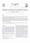 Research paper thumbnail of Supermarkets vs. traditional retail stores: diagnosing the barriers to supermarkets’ market share growth in an ethnic minority community