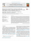 Research paper thumbnail of Residue levels and performance of potassium sorbate and thiabendazole and their co-application against blue mold of apples when applied as water dip treatments at 20 or 53°C