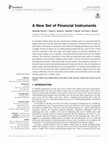 Research paper thumbnail of A New Set of Financial Instruments