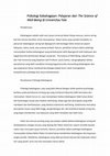 Research paper thumbnail of The Psychology of Happiness