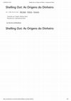 Research paper thumbnail of Shelling Out As Origens do Dinheiro Cyph