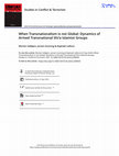 Research paper thumbnail of When Transnationalism is not Global: Dynamics of Armed Transnational Shi‘a Islamist Groups