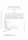 Research paper thumbnail of Stability of quasi-entropy solutions of non-local scalar conservation laws