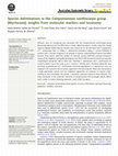 Research paper thumbnail of Species delimitations in the Campomanesia xanthocarpa group (Myrtaceae): insights from molecular markers and taxonomy