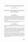 Research paper thumbnail of Rules on the organization and publishing the Library: Journal of Library and Information Science