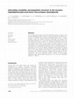 Research paper thumbnail of Inbreeding variability and population structure in the invasive haplodiploid palm-seed borer (Coccotrypes dactyliperda)