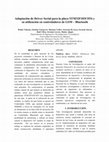 Research paper thumbnail of Adaptación de Driver Serial para la placa STM32F103C8T6 y su utilización en controladores de GSM – Bluetooth