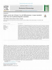 Research paper thumbnail of Update on the role of Sirtuin 3 in cell differentiation: A major metabolic target that can be pharmacologically controlled