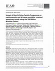 Research paper thumbnail of Impact of Brazil’s Bolsa Família Programme on cardiovascular and all-cause mortality: a natural experiment study using the 100 Million Brazilian Cohort