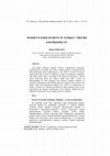 Research paper thumbnail of Women’s Employment in Turkey- Trends and Prospects