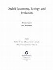 Research paper thumbnail of Orchid Taxonomy, Ecology, and Evolution