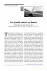 Research paper thumbnail of Les grands auteurs en finance