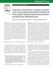 Research paper thumbnail of Diagnóstico microbiológico, serológico, genotipificación de Helicobacter pylori aislado de biopsias de niños y adultos. Detección molecular de la isla de patogenicidad cag de Helicobacter pylori