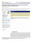 Research paper thumbnail of Calibration of Quantum Harmonic Oscillator as a Stock Return Distribution Model on the Index of Nsei