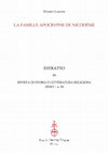 Research paper thumbnail of « La famille apocryphe de Nicodème », Rivista di Storia e Letteratura Religiosa 54.3 (2018), p. 563-585.