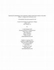 Research paper thumbnail of Applying the Methodology of the Community College Classification Scheme to the Public Master's Colleges and Universities Sector