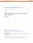 Research paper thumbnail of Research Panel: Faculty Compensation in Public Higher Education