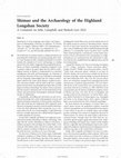 Research paper thumbnail of Shimao and the Archaeology of the Highland Longshan Society A Comment on Jaffe, Campbell, and Shelach-Lavi 2022