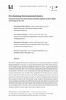 Research paper thumbnail of Decolonising Environmental Justice Grassroots Perspectives from Iranian Kurdistan/Rojhelat on Water Rights and Ecological Activism