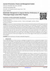 Research paper thumbnail of Stakeholder Management to Improve Business Performance of "Pekarangan Pangan Lestari (P2L)" Programs