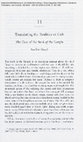 Research paper thumbnail of Translating the realities of cult. The case of the Book of the Temple