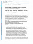 Research paper thumbnail of Temporal stability of aboveground biomass is governed by species asynchrony in temperate forests