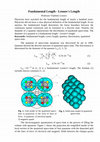 Research paper thumbnail of Fundamental Length - Leonov's Length