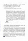 Research paper thumbnail of Health supervisor: Mobile application for round-the-clock remote monitoring of the human functional state