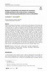 Research paper thumbnail of Numbers of publications and citations for researchers in fields pertinent to the social services: a comparison of peer-reviewed journal publications across six disciplines