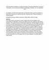 Research paper thumbnail of An Analysis of Assessment Approaches and Maturity Scales used for Evaluation of Information Security and Cybersecurity User Awareness and Training Programs: A Scoping Review