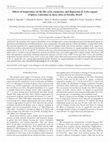 Research paper thumbnail of Effects of temperature on the life cycle, expansion, and dispersion of <i>Aedes aegypti</i> (Diptera: Culicidae) in three cities in Paraiba, Brazil