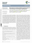 Research paper thumbnail of Noncontact tip-enhanced Raman spectroscopy for nanomaterials and biomedical applications